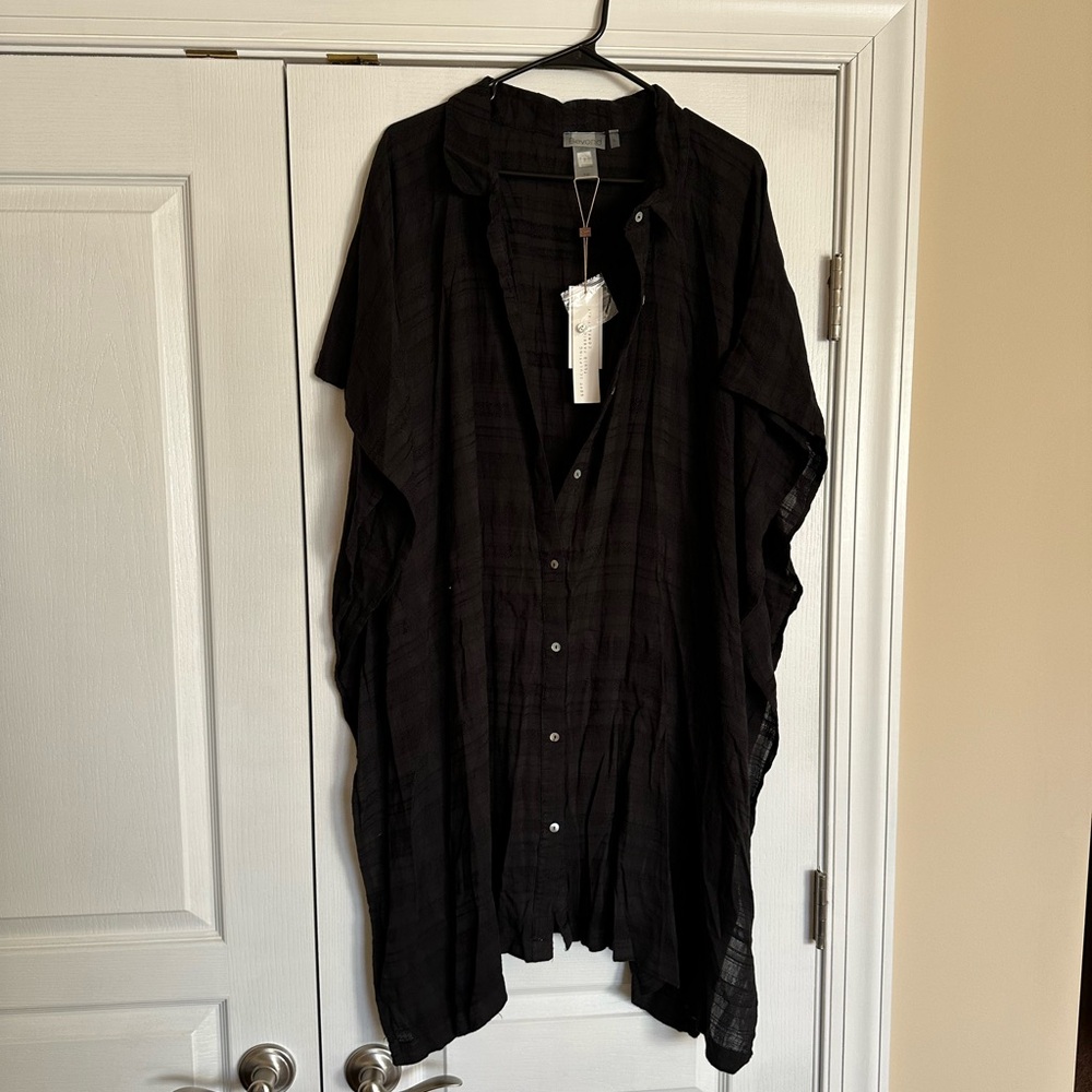 Button Up Cover Up